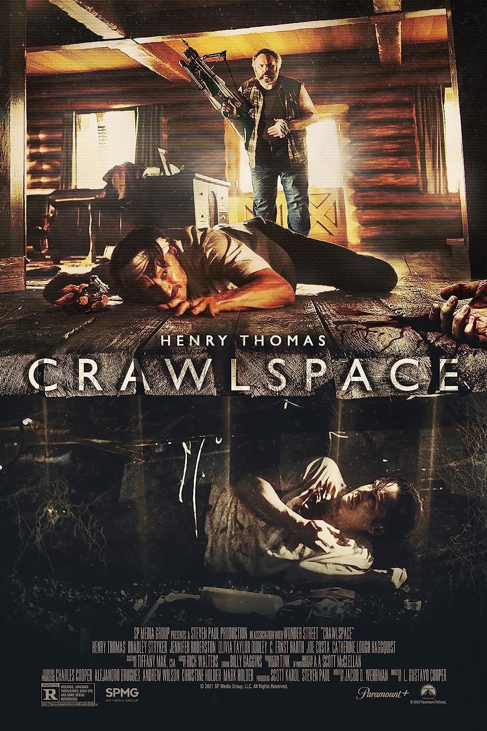 ดูหนังออนไลน์ฟรี Crawlspace (2022) คลานระห่ำปะทะเดือด